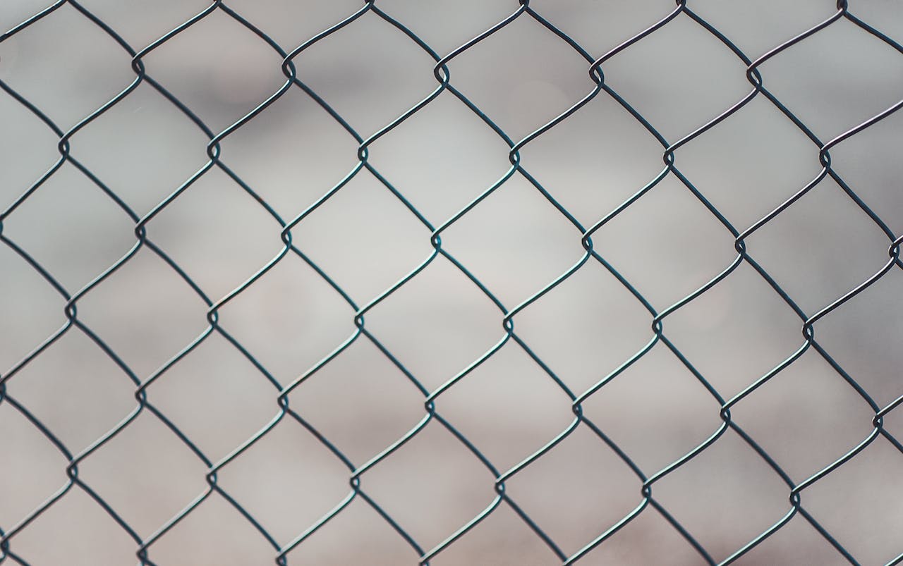 Chain link fence